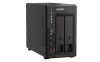 QNAP 2-bay desktop NAS, Intel Celeron J6412 4C 2.0GHz, burst 2.6GHz, onboard 8GB RAM,