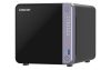 QNAP 4-bay 3.5" desktop NAS, AL524 4C 2.0GHz, 4GB DDR4 RAM (max 16GB), 1 x 10GbE SFP+