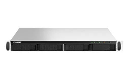 QNAP 1U 4-Bay rackmount NAS, Intel® Celeron® N5105/N5095 quad-core, 8GB RAM onboard (