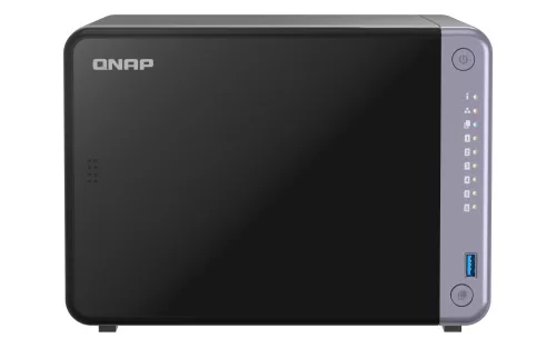 QNAP 	6-bay 3.5" desktop NAS, AL524 4C 2.0GHz, 4GB DDR4 RAM (max 16GB), 2 x 10GbE SFP