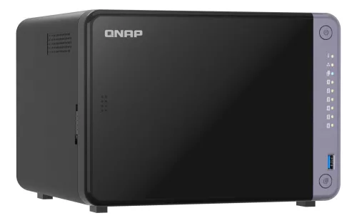 QNAP 	6-bay 3.5" desktop NAS, AL524 4C 2.0GHz, 4GB DDR4 RAM (max 16GB), 2 x 10GbE SFP