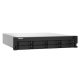 QNAP 8-Bay quad-core 1.7 GHz rackmount NAS with 250W PSU, 4GB DDR4 UDIMM RAM (max 16G