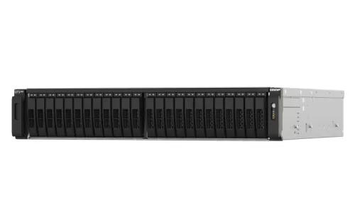 Qnap 24-Bay all-flash NAS, NVMe Gen3 x4, AMD EPYC 7302P 3.0GHz, 256GB RDIMM ECCC