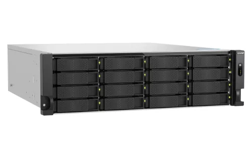 QNAP 3U 16-bay 3.5" SATA HDD NAS, AMD Ryzen  7000 series 8C16T (boost up to 5.3 GHz),