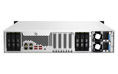 QNAP 18-Bay 2U rackmount NAS, Intel® Xeon® E-2336 6 cores / 12 threads 2.9 GHz proces