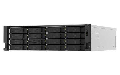 QNAP 22-Bay 3U rackmount NAS, Intel® Xeon® E-2336 6 cores / 12 threads 2.9 GHz proces
