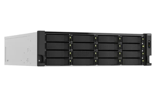QNAP 22-Bay 3U rackmount NAS, Intel® Xeon® E-2378 8 cores / 16 threads 2.6 GHz proces