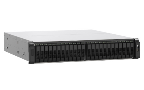 QNAP 24-Bay all-flash NAS, NVMe Gen3 x4, AMD EPYC 7302P 3.0GHz, 128GB  RAM, 2 x 2.5Gb