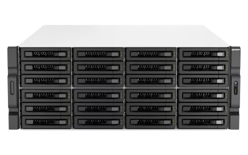 QNAP 30-Bay 4U rackmount NAS, Intel® Xeon® E-2378 8 cores / 16 threads 2.6 GHz proces