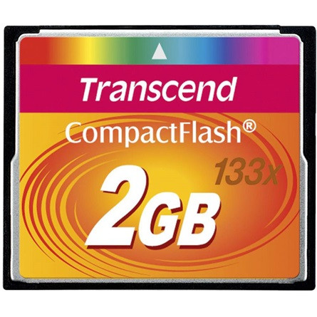 Transcend 2GB 133x Compact Flash memóriakártya
