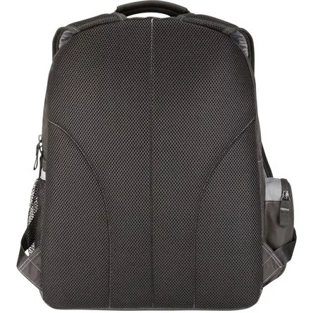 TARGUS Notebook hátizsák TSB023EU, Essential 15.4-16" Laptop Backpack - Black/Grey