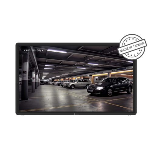 AG Neovo TTN-4301 monitor,43" 4K UHD,450cd,LED IPS, Ipari,24/7,IP 22,Fémház