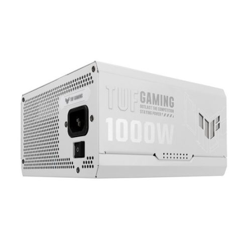 ASUS TÁP Asus TUF Gaming 1000W 80+ Gold tápegység - moduláris - TUF-GAMING-1000G-WHITE