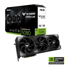   Asus Videokártya - nVidia TUF-RTX5080-O16G-GAMING (16384MB, GDDR7, 256bit, 2xHDMI, 3xDP)