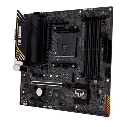 Asus Alaplap - AMD TUF GAMING A520M-PLUS II AM4 (A520, 4xDDR4 4800MHz, 1xGBE LAN, 1xM.2, 4xSATA3, 2xUSB2.0, 4xUSB3.2)