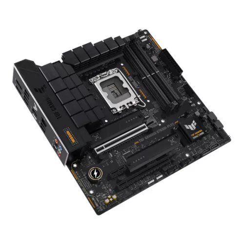 Asus Alaplap - Intel TUF GAMING B760M-PLUS s1700 (B760, 4xDDR5 7200+MHz, 4xSATA3, 2xM.2, HDMI+DP)