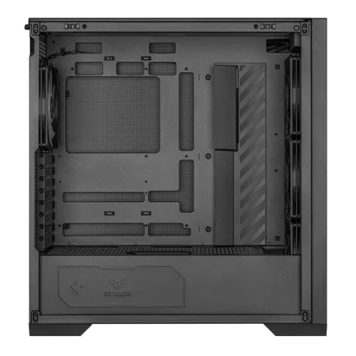 ASUS HÁZ Asus TUF GAMING GT302 TG ARGB BLACK - midi számítógépház - Fekete