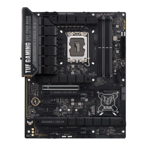 Asus Alaplap - Intel TUF GAMING Z790-PRO WIFI LGA1700 (Z790, ATX, 4xDDR5 7800+MHz, 4xSATA3, 4xM.2, HDMI+DP)