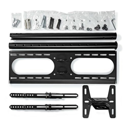 Nedis TVCM1350BK mennyezeti (plafonra szerelhető) TV / monitor állvány/tartó konzol, 42-65", dönthető, forgatható, 45kg