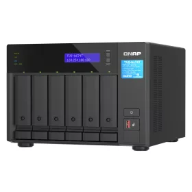   QNAP 6-bay QuTS hero NAS, Intel® Core™ i5-12400 6-core/12-thread, up to 4.6GHz, 32GB