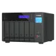 QNAP 6-bay QuTS hero NAS, Intel® Core™ i5-12400 6-core/12-thread, up to 4.6GHz, 32GB