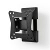 Nedis TVWM11BK LCD TV / monitor fali tartó konzol, 10 - 32 ", max. teherbírás: 30 kg, dönthető, forgatható
