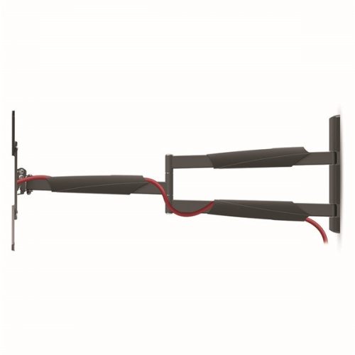 Nedis TVWM1790BK 13"-86"  LCD TV / monitor fali tartókonzol, maximum 60 kg, forgatható dönthető, 3 forgáspont