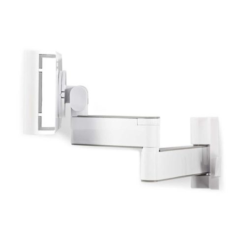 Nedis TWMT200SI 7"-12" tablet fali tartó konzol, maximum 1 kg, 360° fokban forgatható, dönthető, fehér/ezüst