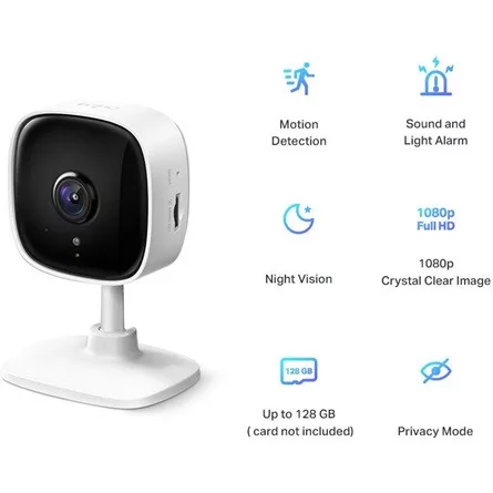 TP-LINK Wireless Kamera Cloud beltéri éjjellátó, TAPO C110
