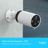 TP-link IP wifi Cső kamera - Tapo C420S2 KIT (2 kamera + hub; Akku; 4MP, 3mm, IP65, H264, IR15m, SD, mikrofon, hangsz)