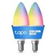 TP-LINK LED Izzó Wi-Fi-s E14, Multi Color, váltakozó színekkel, TAPO L430C(2-PACK)