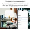 TP-Link Okos Izzó - Tapo L520E (230V; E27; 2,4GHz WiFi; 806 lumen; 8W; 4000 Kelvin; Távoli hozzáférés; Ütemezés)
