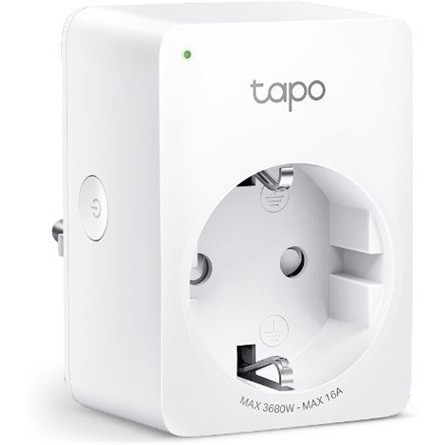 TP-Link Okos Dugalj - Tapo P110 (230V-10A; 2,4GHz WiFi; Távoli hozzáférés; Ütemezés; Távoli mód; Energia figyelés)