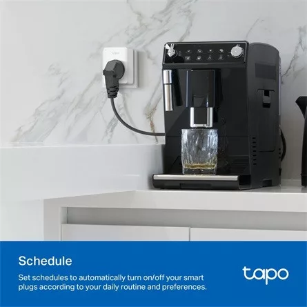TP-LINK Okos Dugalj Wi-Fi-s Mini, Fogyasztás mérővel, TAPO P110M