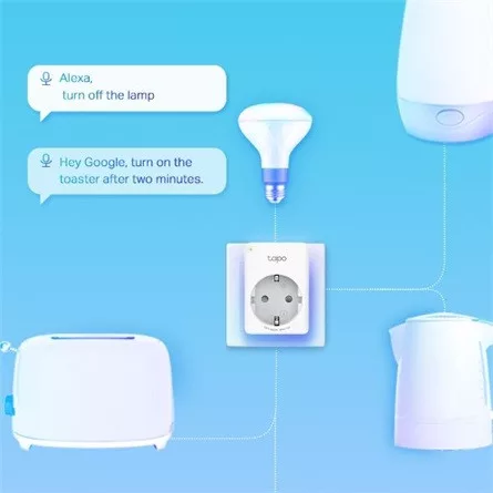 TP-LINK Okos Dugalj Wi-Fi-s Fogyasztás mérővel, TAPO P110