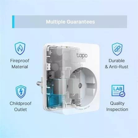TP-LINK Okos Dugalj Wi-Fi-s Fogyasztás mérővel, TAPO P110