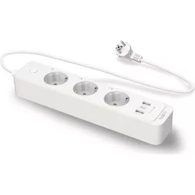   TP-LINK Okos Elosztósor Wifi-s, 3xDugalj + 2xUSB + 1x 18W USB-C, TAPO P300
