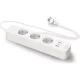 TP-LINK Okos Elosztósor Wifi-s, 3xDugalj + 2xUSB + 1x 18W USB-C, TAPO P300