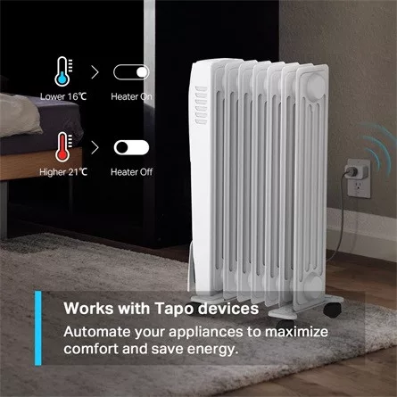TP-Link Tapo T310 hőmérséklet + páratartalom érzékelő fehér