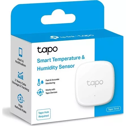 TP-Link Tapo T310 hőmérséklet + páratartalom érzékelő fehér