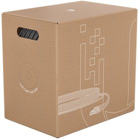   Ubiquiti U-Cable-C6-CMR is a Category 6 UTP cable that supports speeds up to 1Gbps with its 23 AWG solid copper, twisted pair conductor, 305m