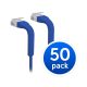 Ubiquiti UniFi Ethernet Patch Cable Cat6 220mm Blue 50PCS/PACK