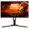 AOC Mon AOC 27" U27G3X/BK Adaptive Sync/G-Sync 4K UHD PIVOT - IPS LED - 160Hz | 3 év garancia |