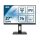 AOC U27P2 27" IPS LED monitor fekete