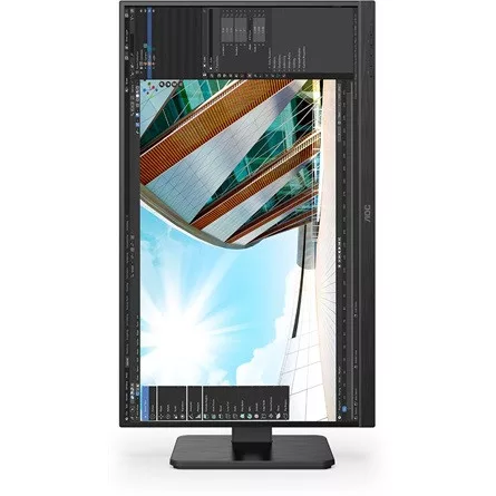 AOC IPS monitor 27" U27P2, 3840x2160, 16:9, 350cd/m2, 4ms, 2xHDMI/DisplayPort/4xUSB, Pivot, hangszóró