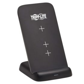   TRIPP-LITE TRIPP LITE vezeték nélküli töltő, 10W gyorstöltés, Apple és Samsung kompatibilis, fekete