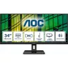 AOC monitor 34" U34E2M, 3440x1440, 21:9, 300cd/m2, 4ms, 2xHDMI/DisplayPort