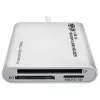TRIPP-LITE TRIPP LITE adapter, SuperSpeed multi-drive memóriakártya olvasó/író, aluminium