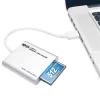 TRIPP-LITE TRIPP LITE adapter, SuperSpeed multi-drive memóriakártya olvasó/író, aluminium