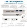 Eaton/TrippLite USB-C Dock 4K HDMI, USB 3.2, USB-A/C Hub, Memory Card, 60W